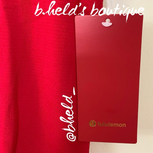 lululemon Lunar New Year Swiftly Tech Short Sleeve Shirt 2.0 Dark Red Size 4 NWT - Picture 5 of 14